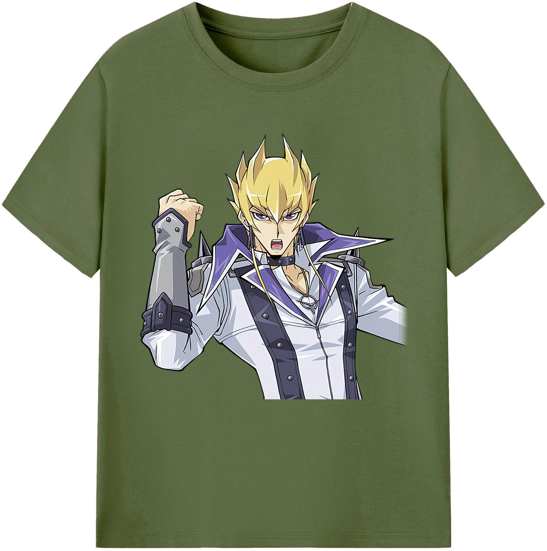 （画像用） 遊☆戯☆王 Yu-Gi-Oh! 綿100％半袖Tシャツ（フロントプリント）